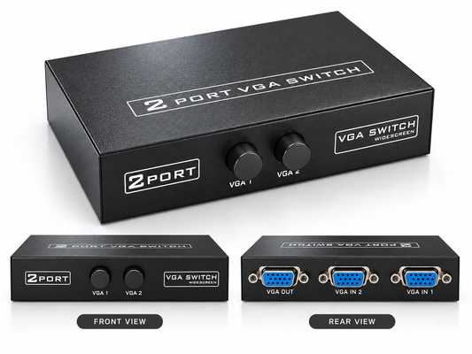 2 port USB Printer Switcher 2 in 1 out