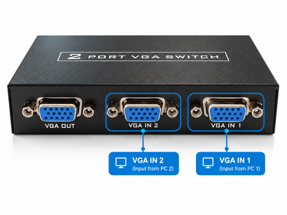 2 port USB Printer Switcher 2 in 1 out