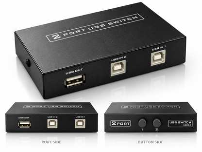 2 port USB Printer Switcher