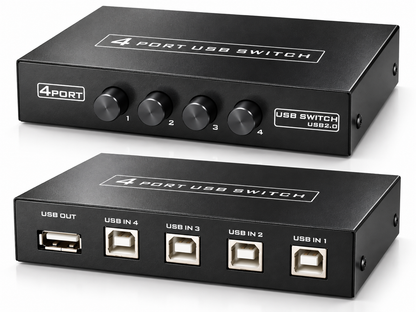 4 port USB Printer Switcher