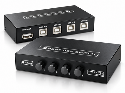 4 port USB Printer Switcher
