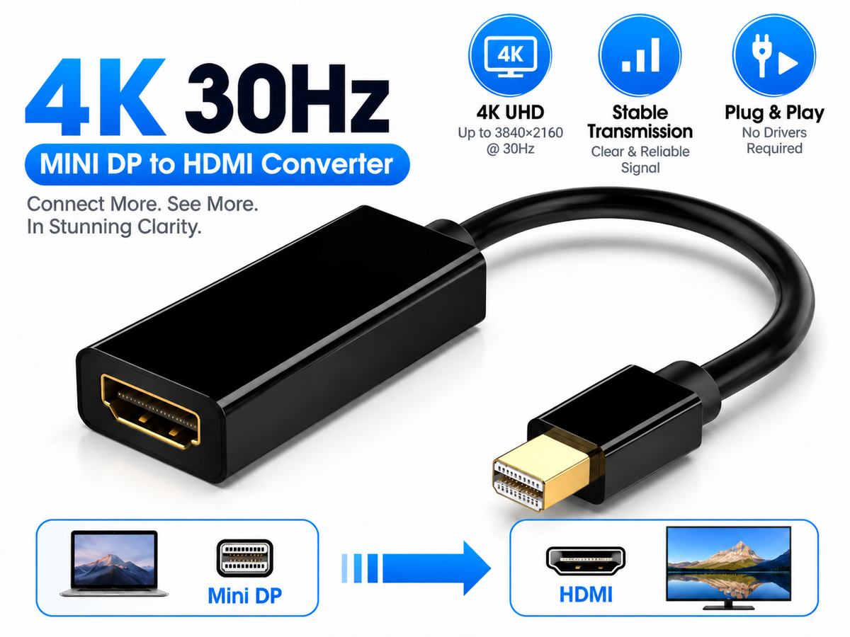 Mini DP to HDMI Converter adapter