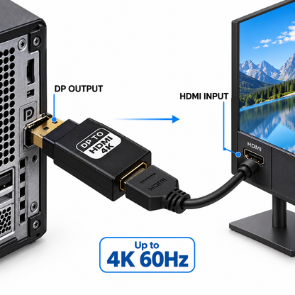 4K 60hz DP displayport to HDMI adapter converter