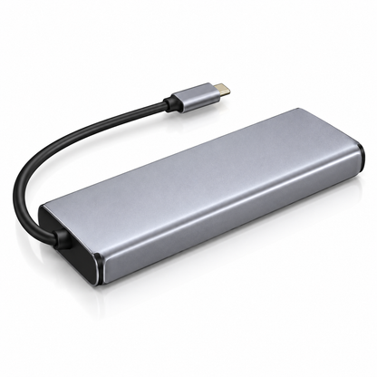 11 in 1 Type C to HDMI & USB 3.0 PD SD/TF  RJ45 audio adater, 4K 30hz, 100W PD