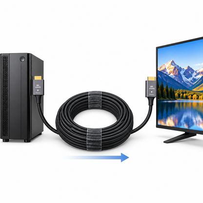 8K 60HZ fiber HDMI cable