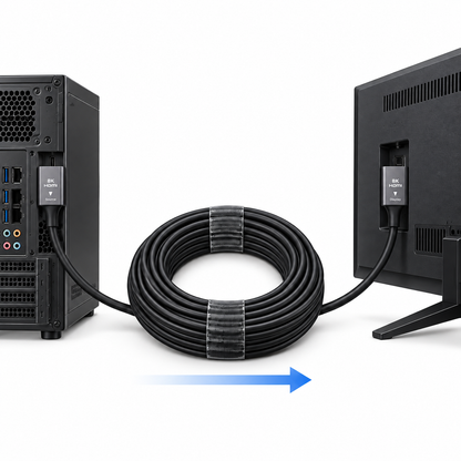8K 60HZ fiber HDMI cable