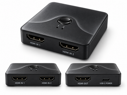 4K 60HZ HDMI switcher selector 2 port