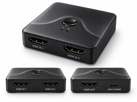 4K 60HZ HDMI switcher selector 2 port