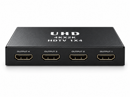 HDMI splitter 1 in 4 out 4k 30HZ + power adapter
