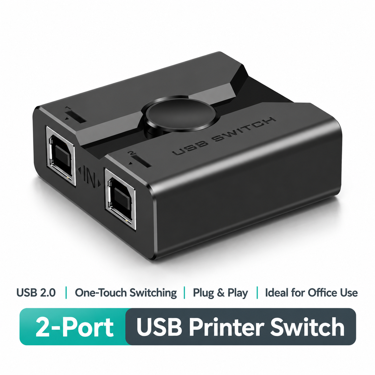 2-Port USB 2.0 Sharing Switch
