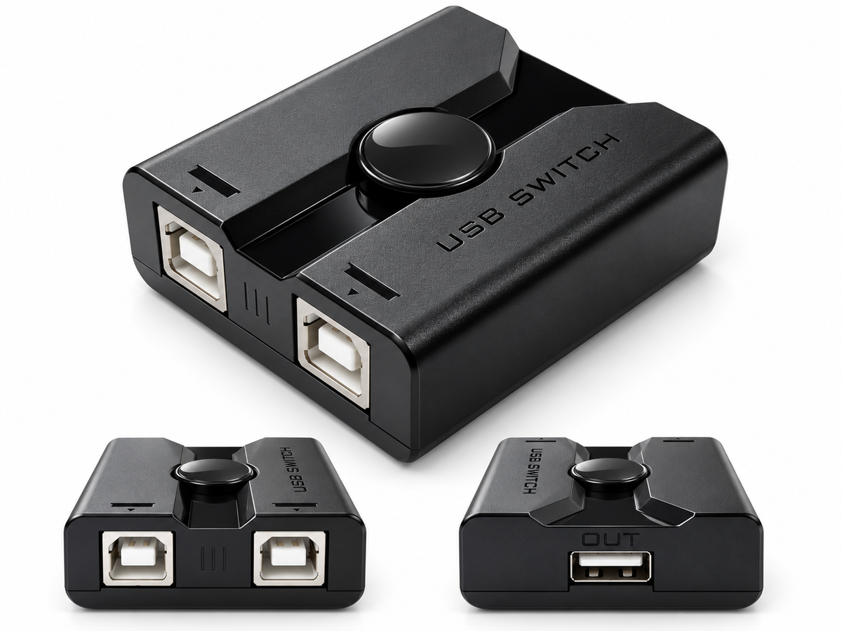 2-Port USB 2.0 Sharing Switch